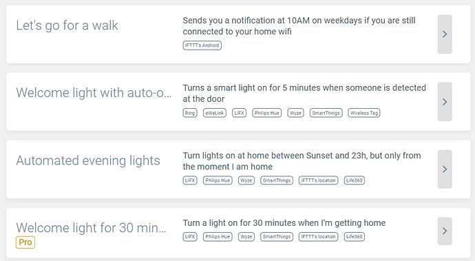 Apilio templates examples